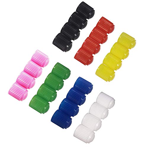 GODESON Plastic Pink Valve Stem Cap for Car, Motorbike, Trucks and Bicycles(Pack of 5pcs) - Thumbnail 5