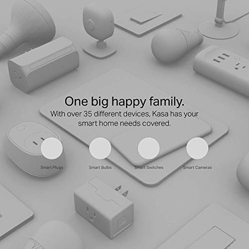 Kasa Smart Plug HS103P3, Smart Home WiFi Outlet Works with Alexa, Echo, Google Home & IFTTT, No