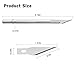 63 Pack Precision Knife Carving Craft Hobby Knife Kit, Sooez 3 PCS Exacto Knife 60 PCS Carving Blades Precision Cutter Craft Knife for DIY Art Work Cutting, Hobby, Scrapbook
