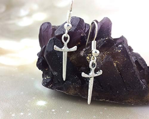Spotlight Jewelry Silver Renaissance Sword Eearring (Silver)