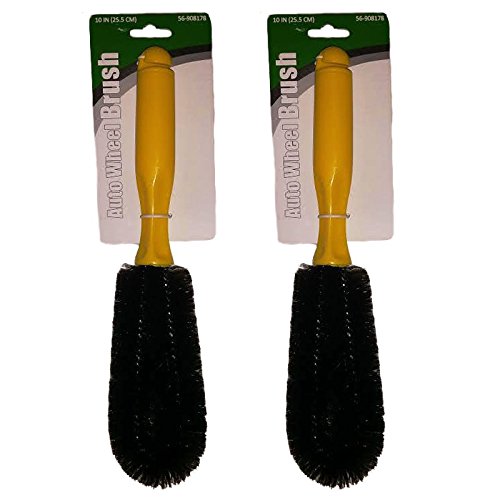 Premium Car Wheel Brush 2Pack Automotive