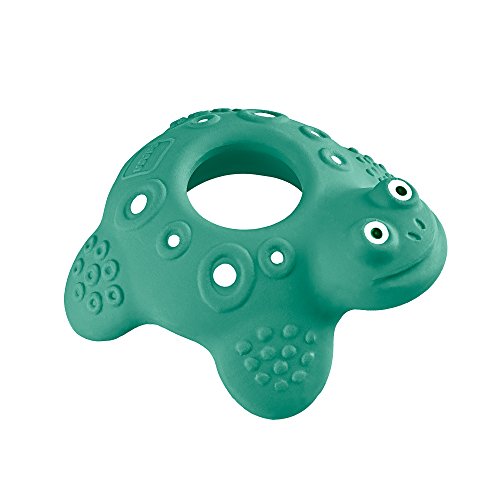 MAM ‘Friends’ Collection Teething Toys, Bob The Turtle 100% Natural Rubber Developmental Teether Toys, Baby Toys, 5+ Months, Unisex, 1-Count, Green