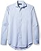 Amazon Brand - BUTTONED DOWN Men's Fitted Cutaway-Collar Solid Non-Iron Dress Shirt Without Pocket