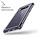 Caseology Skyfall for Samsung Galaxy Note 8 Case (2017) - Clear Back & Slim Fit - Orchid Gray