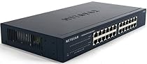 NETGEAR ProSAFE JGS524NA 24-Port Gigabit Rackmount Switch 10/100/1000 Mbps (JGS524NA)
