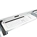 Versa Tables Under-Desk Sliding Ergonomic Keyboard Tray with Adjustable Articulating Arm, 24