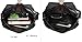 Zicac Mens Genuine Leather Shoulder Bag Briefcase Messenger Bag (Black)