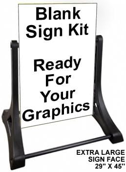 Extra Large Swinger Ready for Graphics Sidewalk Sign