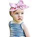 Usstore 1PC Baby Kids Newborns Elastics Bowknot Headband Headdress (Pink)