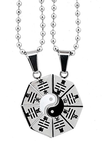 Pair of necklaces, couple necklaces, best friend neckla…