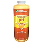 General Hydroponics pH Down Liquid Fertilizer, 1-Quart