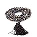 OVALBUY 8mm Zipao Stone Beads Tibetan Buddhist Prayer Meditation Mala Rosary