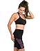 Delfin Spa Women's Heat Maximizing Neoprene Workout Shorts - Petite Thru Plus