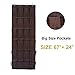 Aloudy Over The Door Shoe Organizer, 24 Large Visible Pockets(6