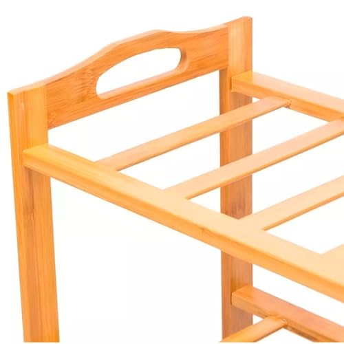 Sapateira Orgazinadora Quatro Andares Bambu Reforçada Quarto Hall de Entrada Premium
