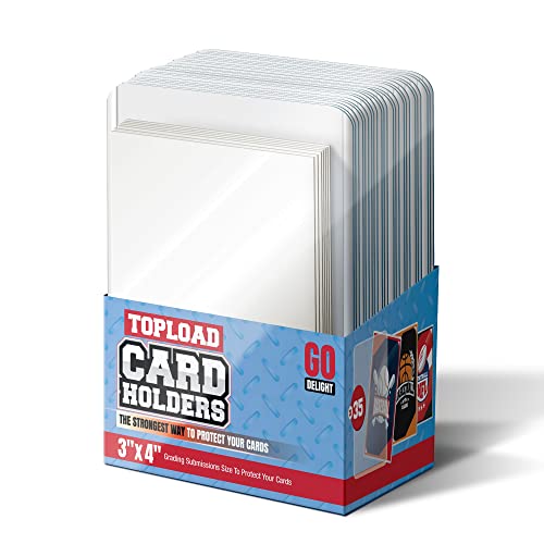 Top Loaders for Cards 35 Top Loaders and 35 Penny Sleeves Baseball