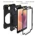 Gzerma for Samsung Galaxy Tab A 8.0 Case SM-T380 2017 (Not T387 2018), Child Proof Handle Shoulder Strap, Kickstand, Screen Protector, Heavy Duty Rugged Cover for Samsung Tab A 8.0 Inch Tablet, Black