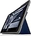 STM Dux, rugged case for Apple iPad 6th/5th Gen (9.7 inch) - Magnetic Closure-to-Stand, Sleep/Wake Cover, Mil-Spec Drop Tested and Water Resistant - Midnight Blue (stm-222-160JW-04)