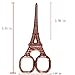 Scissors for Sewing Fabric, Vintage Eiffel Tower Design Steel Straight Detail Shear ScissorsSmall for Craft Artwork Thread Needlework DIY Supplies BROSHAN