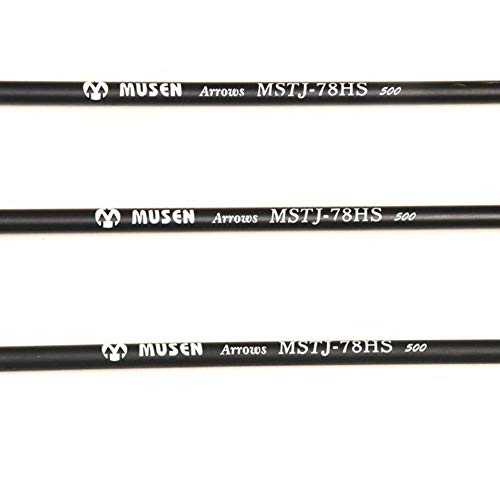 E-ROCK 28 Inch Carbon Archery Arrows, Spine 500 with Removable Tips, Hunting and Target Practice Arrows for Compound Bow and Recurve Bow, 6 Pack