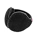 Surblue Unisex Ladies Warm Knit Mink Cashmere Winter Pure Color Earmuffs with Fur Earwarmer, Adjustable Wrap