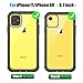 iPhone 11 Case, iPhone XR Case, Re-sport Full-Body Protective Shockproof Dustproof Clear Back Cover Anti-Scratch Slim Case Built-in Screen Protector Compatible iPhone 11 6.1 inch 2019/ iPhone XR 2018