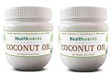 Healthworks Coconut Oil Organic Cold Pressed, 32 Ounce