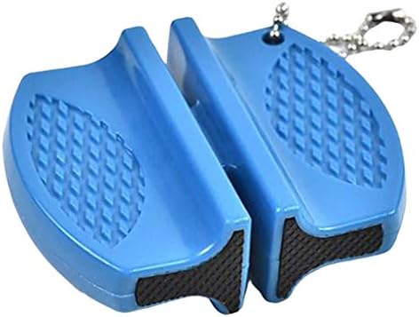 Amleso ミニ シャープナー 包丁 研ぎ器 はさみ研ぎ 5色選択 簡単に切れ味復活