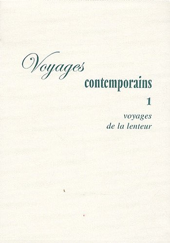 Voyages de la lenteur