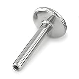 Threadless Titanium Labret Post: 18g 3/16