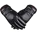 Men‘s Winter Touchscreen Texting PU Leather Driving Gloves with Fleece Lining