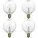25 Watt Extra Long Life Bulb for Scentsy Full-Size Scented Wax Warmers, KE-25WLITE, 25W, 120 Volt, Pack of 4 Bulbs.
