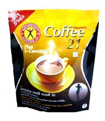 Naturegift Coffee 21 Instant Coffee with L-Carnitine 5 Sachets