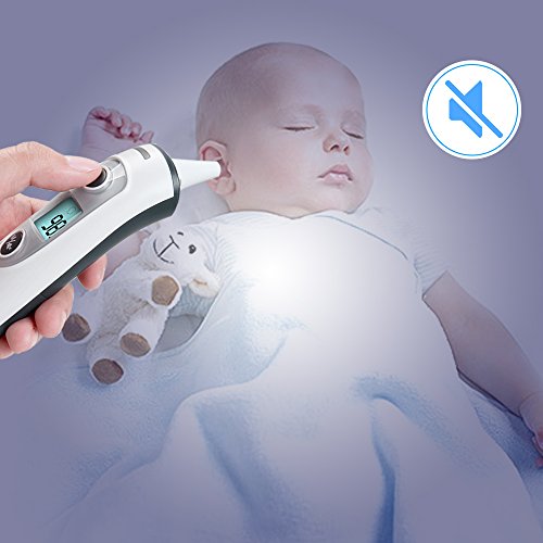 Elera Ear and Forehead Thermometer for Baby and Adult, Digital Accurate Infrared Fever Body Thermometer