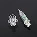 Usbkingdom 32GB USB 2.0 Flash Drive Cartoon Round Syringe Injector Shape For Nurse Doctor Surgeon USB Pen Drive Memory Stick
