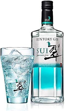 Amazon Co Jp ジャパニーズクラフトジン 翠 すい ジン 700ml オリジナルグラスセット 食品 飲料 お酒