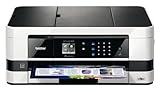 Brother Printer MFCJ4410DW  Business Smart Multi-Function Inkjet and Wireless Color Photo Printer with Scanner, Copier and Fax