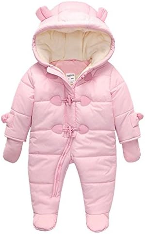 Baby Winter Clothes Newborn Fleece Bunting Infant Snowsuit Girl Boy Snow Wear Outwear Coats 0-24 Months