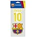 FC Barcelona 4x8 Die Cut Decal set of 2 Lionel Messi