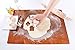 Super Kitchen Food Grade Silicone Extra Large Pastry Mat Baking Mat 23.4 By 15.6 Inches Chocolate …