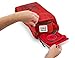 Dog Travel Food Set For Small Dogs (Red) - 7pk Including Collapsible Bowls, Carriers, Scooper, Place Mat, Bag
