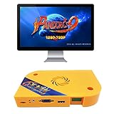 TAPDRA Arcade Jamma Board Pandora's Box 9 1500 Games Multi Game Arcade Machine Accessory DIY Kit Part Jamma PCB Classic Vintage Video Game Board, Support LCD and VGA