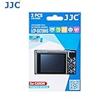 JJC LCP-SX730HS LCD Guard Film Screen Protector (2 Kits) for Canon PowerShot SX730 HS / SX740 HS