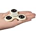 Glowing Tri-Spinner Fidget Hand Spinner Stress Anxiety Relief ADD ADHD EDC Focus Toy, Glowing In The Dark - Spins Last For 3 Mins