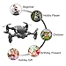 Mini Quadcopter Drone, Conthfut C16 RC Nano Quadcopter for Kids and Beginners - 2.4G 6-Axis with Altitude Hold Function, Headless Mode, 3D Flip and Speed Adjustment, Black