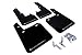 Rally Armor MF36-UR-BLK/SIL Subaru Outback 2015+ Direct Fit Mud Flaps (Black)
