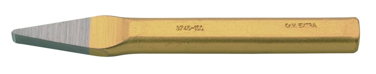 Bahco 3745-175 Cape Chisel, Gold, 175 mm