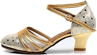 Promotions Wxmddn Leather Female Adult Square Dance Shoes Women S Ballroom Dance Shoes With Soft Bottom Dance Shoes Leather Latin Dance Shoes Gold 3 5cm 4 Ballet Dance Online Discount Immobili Cusani10re Com