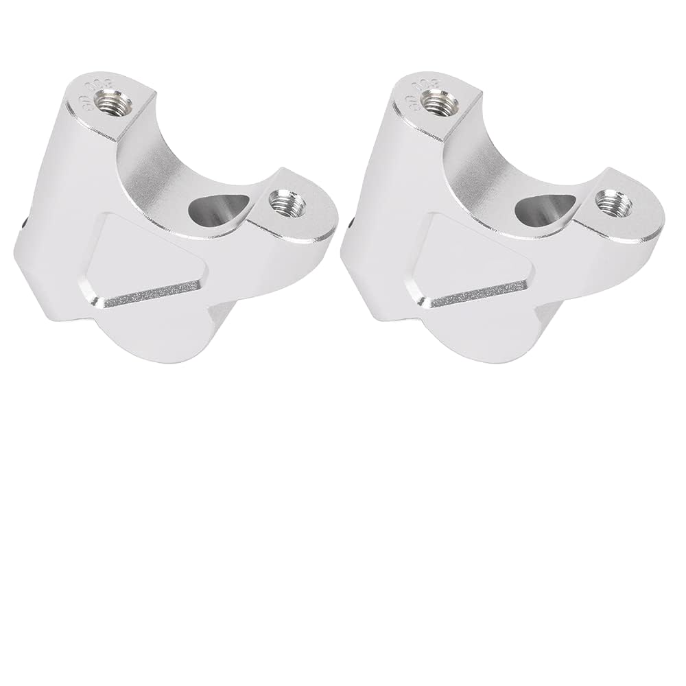 Fast Pro Motorcycle Handlebar Risers, Adjustable Aluminium Mount for R1200GS LC, R1200GS ADV 2013-2017, Silver