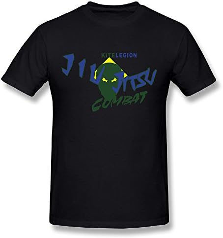 Aohaiqul Jiu Jitsu Front Vec 3 T-shirt For Men Size S Color Black